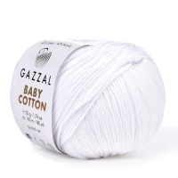 Baby Cotton (упаковка 10 шт) Цвет 3432 белый