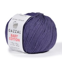 Baby Cotton (упаковка 10 шт) Цвет 3440 фиолетовый