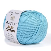 Baby Cotton (упаковка 10 шт) Цвет 3451 светлая бирюза