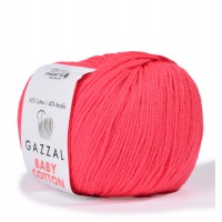 Baby Cotton (упаковка 10 шт) Цвет 3458 коралловый яркий