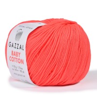 Baby Cotton (упаковка 10 шт) Цвет 3459 коралловый