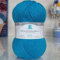Аргентинская шерсть Цвет 024 бирюза