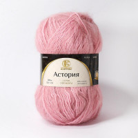 Астория, пряжа для ручного вязания Цвет 056 розовый