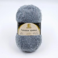 Хлопок Травка Цвет 169 серый