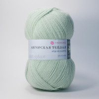 Ангорская теплая Цвет 009 зеленое яблоко