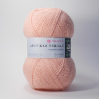 Ангорская теплая Цвет 265 розовый персик