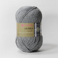 Акрил (упаковка 5 шт) Цвет 096 серый меланж