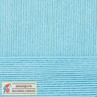 Классический хлопок Цвет 222 голубая бирюза