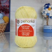 Летняя Simple Цвет 53 светло-желтый