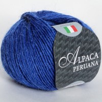 Alpaca Peruana Цвет 6730 яркий ультрамариновый синий