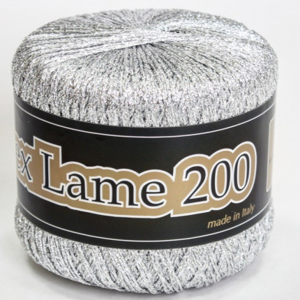 Пряжа для вязания Seam Lurex Lame 200 (Сеам Люрекс Ламе 200)