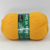 Lidiya W silver 100г 1613м Цвет 140955 канарейка