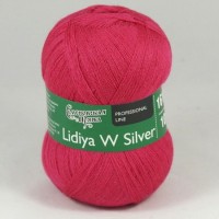 Lidiya W silver 100г 1613м Цвет 181750 вива маджента