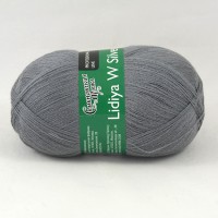 Lidiya W silver 100г 1613м Цвет 183916 стальной
