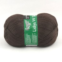 Lidiya W silver 100г 1613м Цвет 190712 кофе