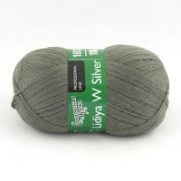 Lidiya W silver 100г 1613м Цвет 90067 полынь