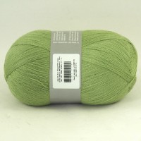 Lidiya W silver 100г 1613м Цвет 90122 зеленое яблоко