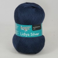 Lidiya silver Цвет 194033 синий меланж темный