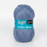Lidiya silver Цвет 174015 синий меланж светлый