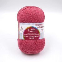 Шотландский твид (упаковка 10 шт) Цвет 1398 меланж коралловый