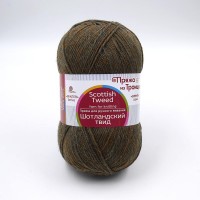 Шотландский твид (упаковка 10 шт) Цвет 1455 горчичный меланж
