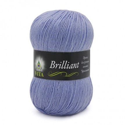 Пряжа для вязания Vita Brilliant (Вита Бриллиант)