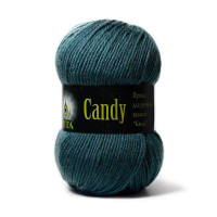 Candy Цвет 2553 темная зеленая бирюза