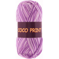 Coco Print Цвет 4670 сиреневый меланж
