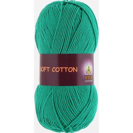 Пряжа для вязания Vita Cotton Soft Cotton (Вита Софт Коттон)