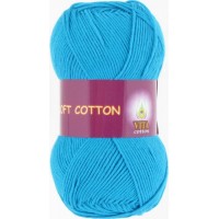 Soft Cotton Цвет 1823 голубая бирюза