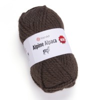 Alpine Alpaca NEW Цвет 1431 темно-коричневый