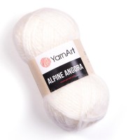 Alpine Angora Цвет 332 молочный