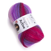 Angora Active Цвет 856 малиновый/сиреневый