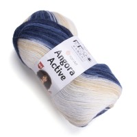 Angora Active Цвет 859 синий/белый