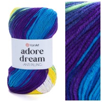 Adore Dream Цвет 1070 желтый/белый/синий