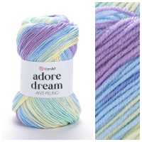 Adore Dream Цвет 1076 жёлтый/фиалковый/салатовый
