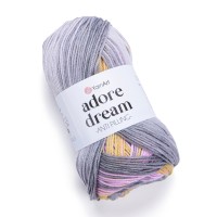 Adore Dream (упаковка 5 шт) Цвет 1064 серый/желтый/розовый