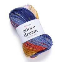 Adore Dream (упаковка 5 шт) Цвет 1065 синий/красный/желтый