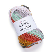 Adore Dream (упаковка 5 шт) Цвет 1069 красный/желтый/мята