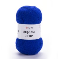 Angora Star Цвет 152 василек