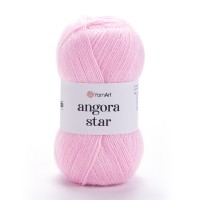 Angora Star Цвет 217 розовый
