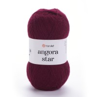Angora Star Цвет 577 бордовый