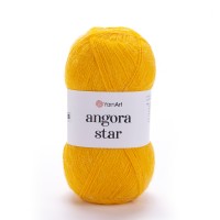Angora Star Цвет 586 канарейка