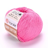 Baby Cotton Цвет 414 розовый леденец