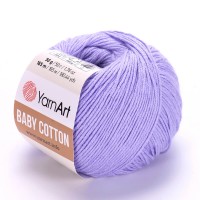 Baby Cotton Цвет 417 сирень-голубой
