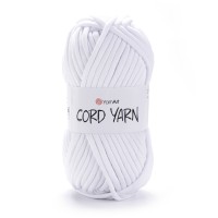 Cord Yarn Цвет 751 белый