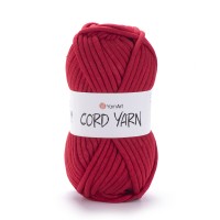 Cord Yarn Цвет 773 красный