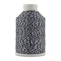 Camellia New Цвет 412 черный - серебро