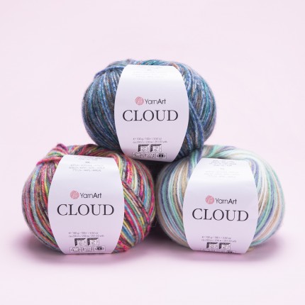 Пряжа для вязания YarnArt Cloud
