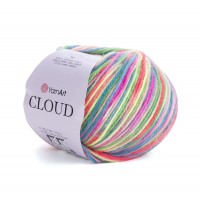 Cloud Цвет 5319 мальва-салатовый-бирюза